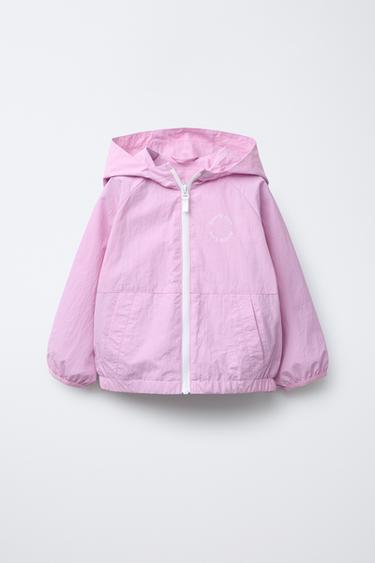 TECHNICAL RAINCOAT - Pink by Zara - Image 0