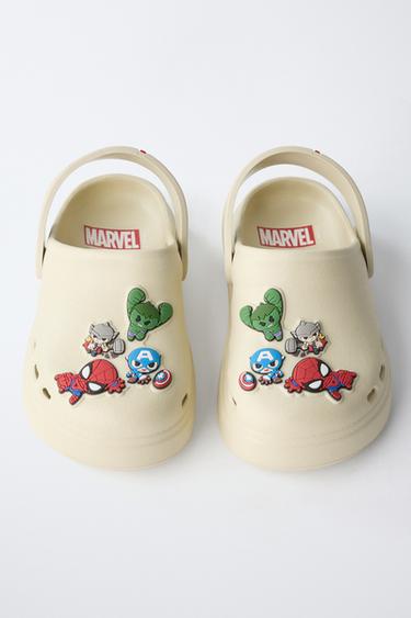 AVENGERS © MARVEL CLOGS - Ecru White by Zara - Image 3