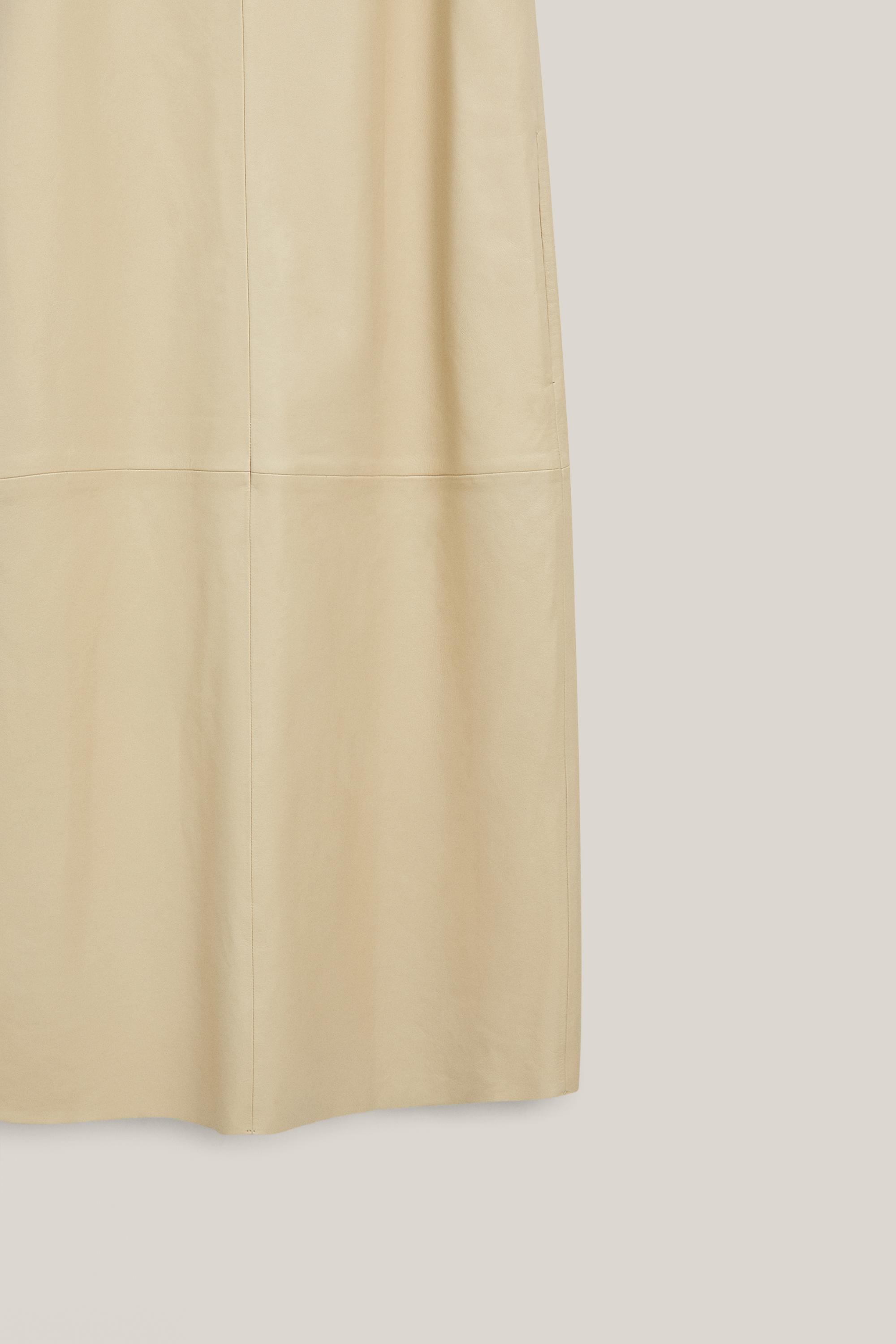 Nappa leather midi dress - LIMITED EDITION
