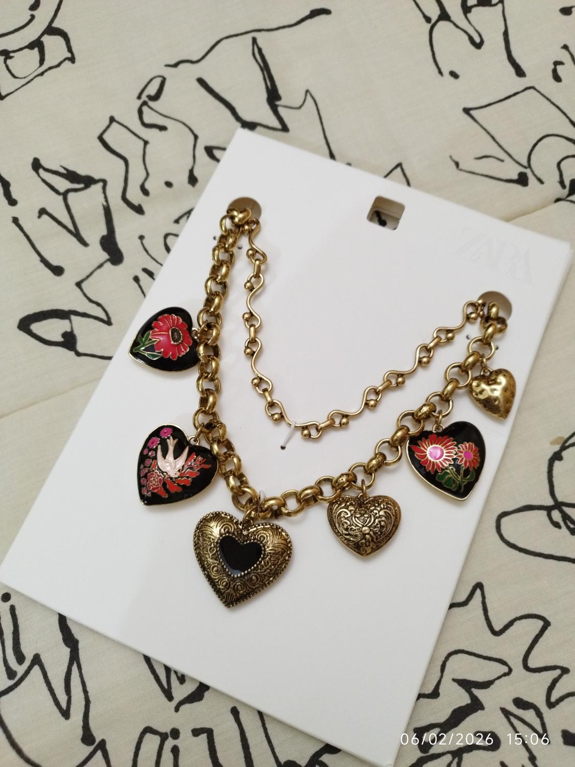 PACK OF 2 METAL HEART NECKLACES - Image 3