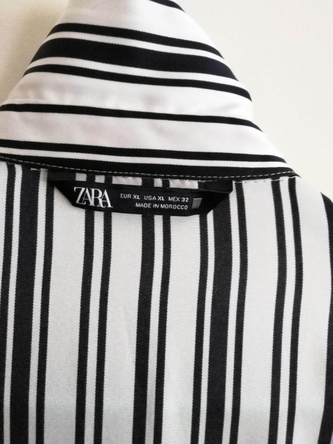 STRIPED SHIRT DRESS - Image 4