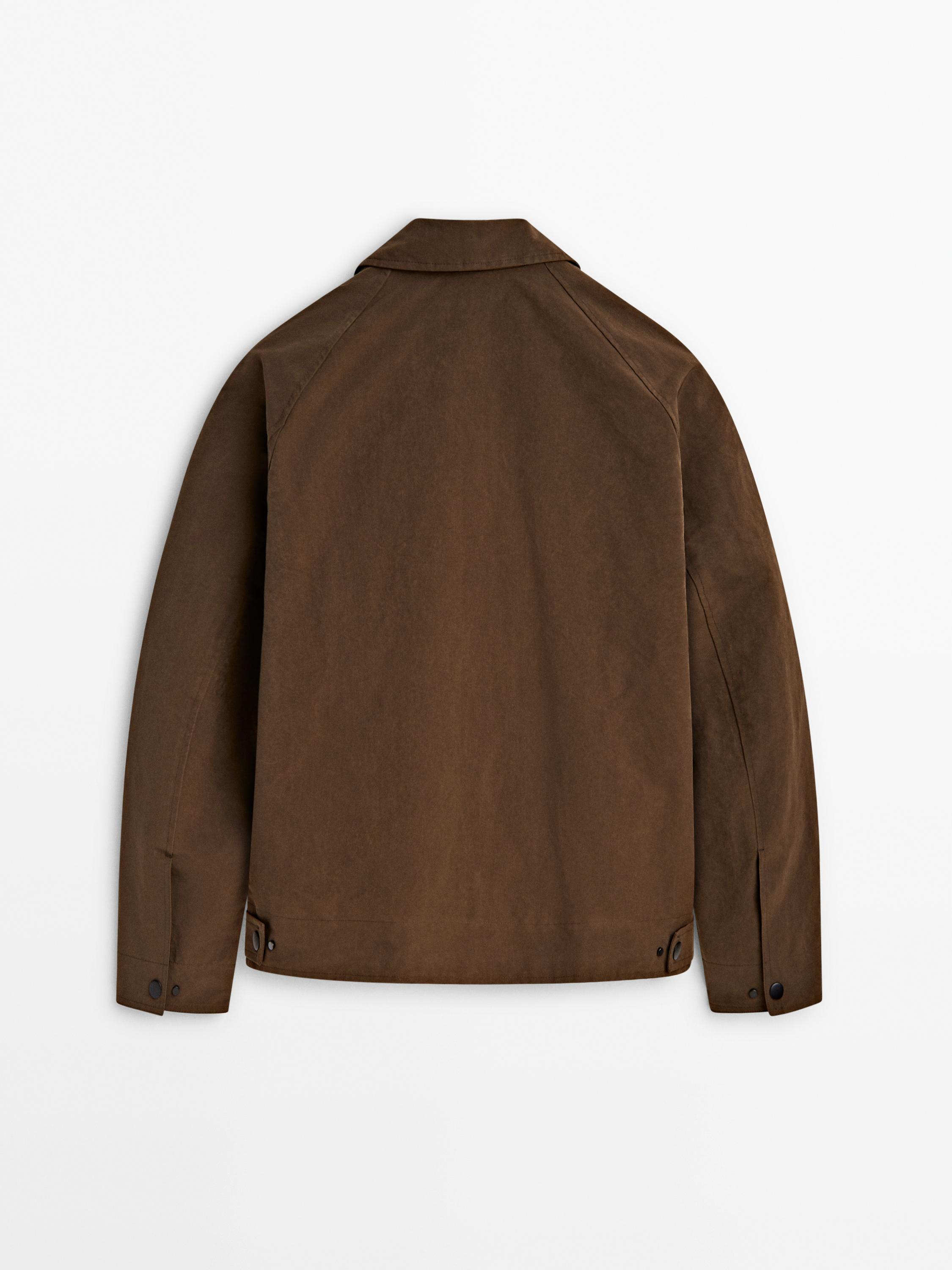 2-in-1 jacket with pockets - Studio - Toffee | ZARA Canada