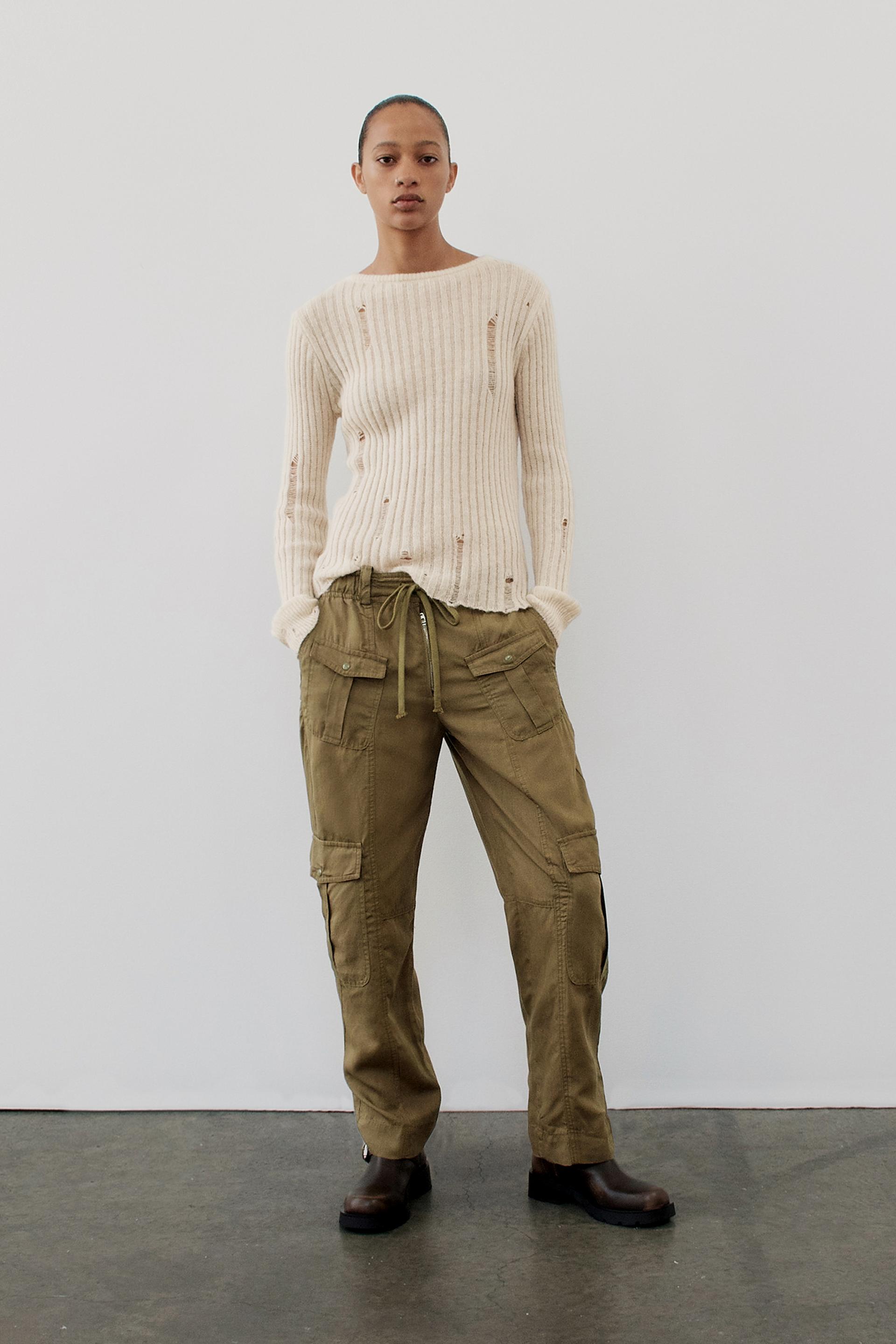ZW COLLECTION CARGO TROUSERS