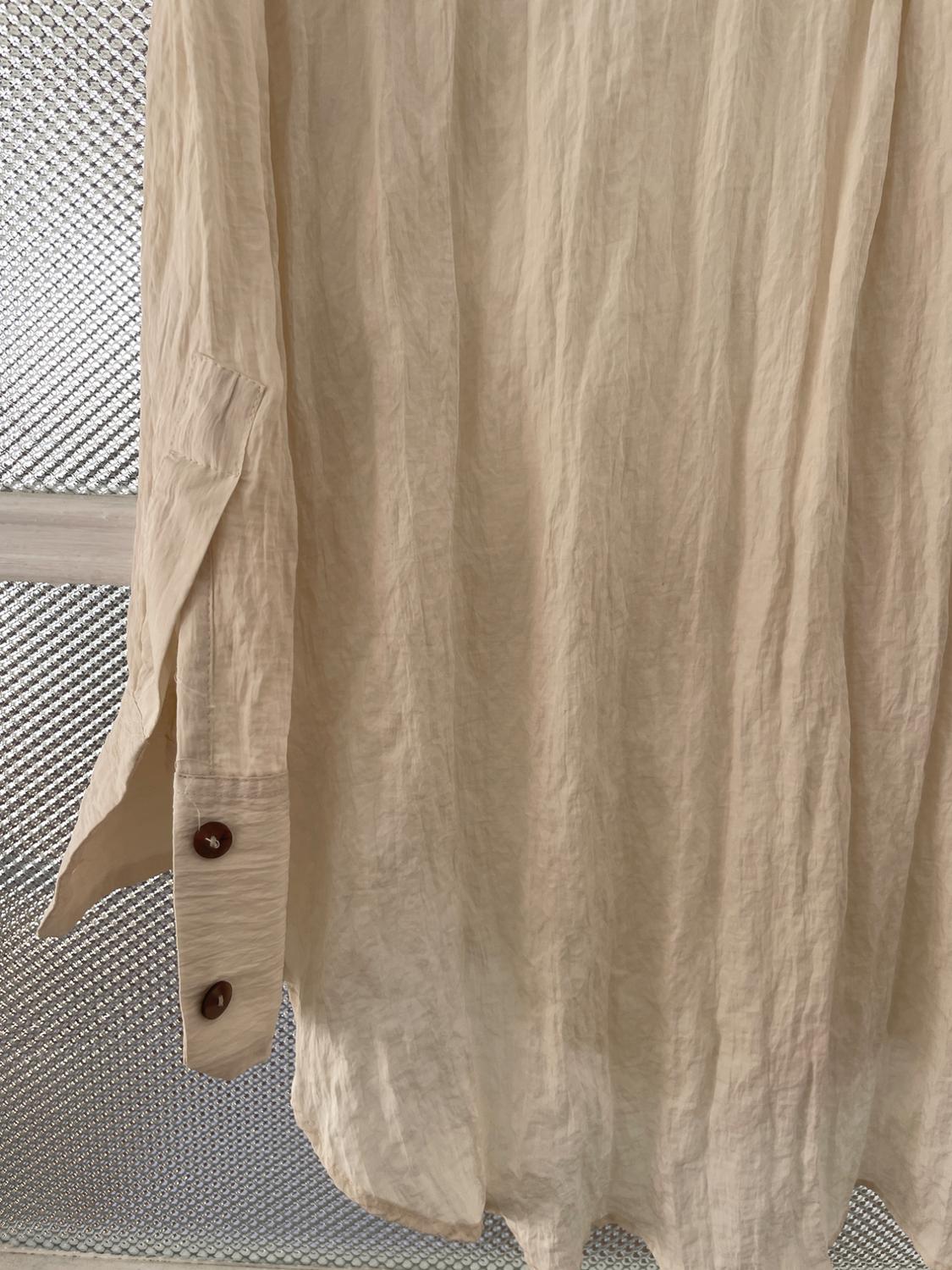 OVERSIZE CREASED-EFFECT SHIRT - Image 4