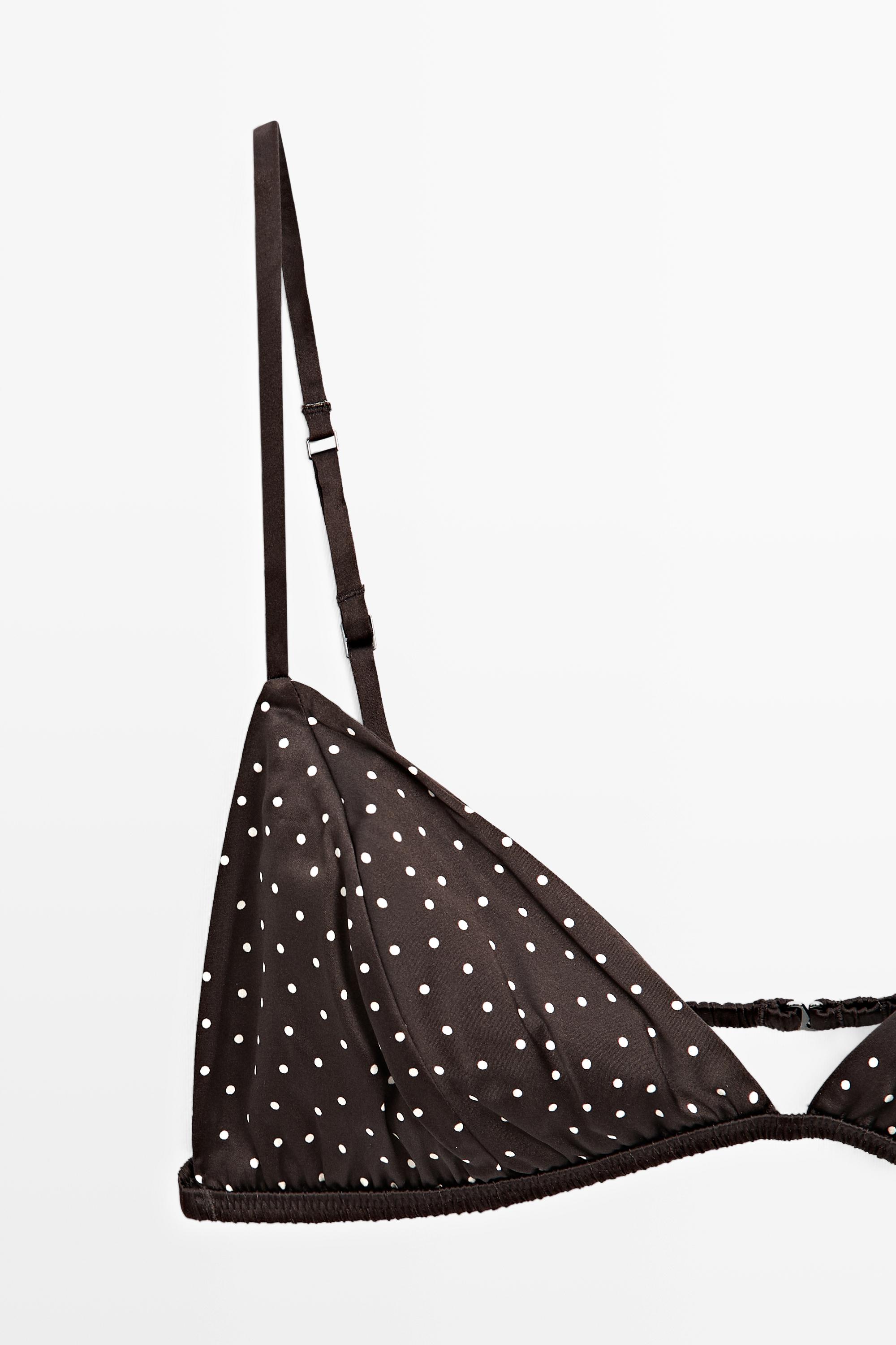 Soutien-gorge à pois