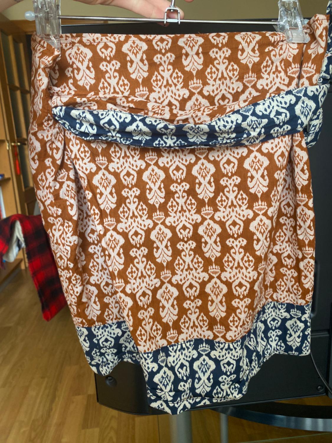 PRINTED WRAP SKIRT - Image 2