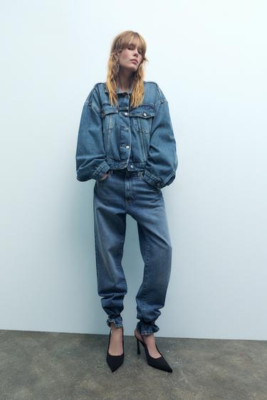 ТУФЛИ С ЗАВЯЗКАМИ, НА КАБЛУКЕ — Черный от Zara — изображение 0