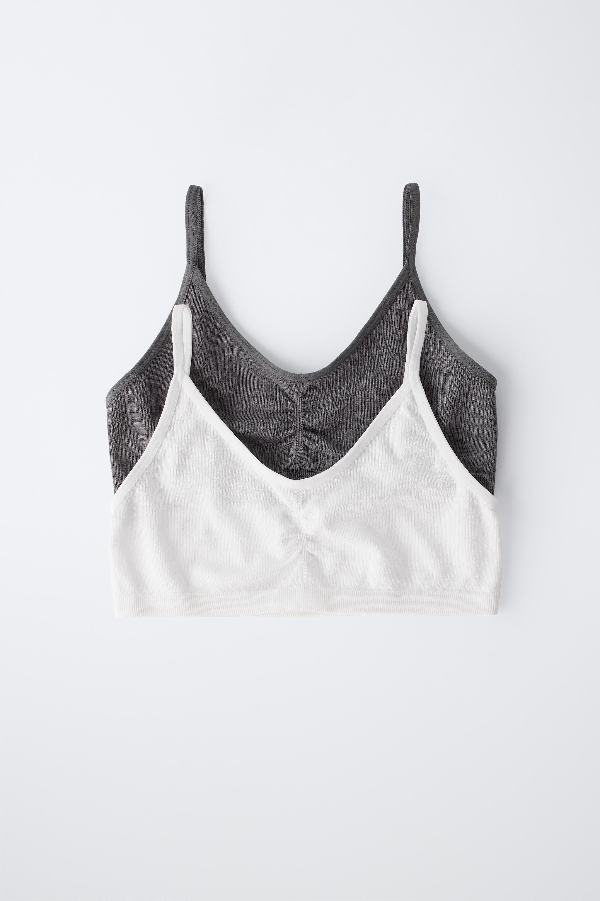 9-14 ANS/ LOT DE DEUX TOPS SANS COUTURE