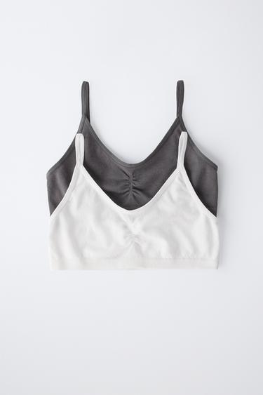 AGES 9-14/ TWO-PACK OF SEAMLESS TOPS - Multicoloured by Zara - Image 3