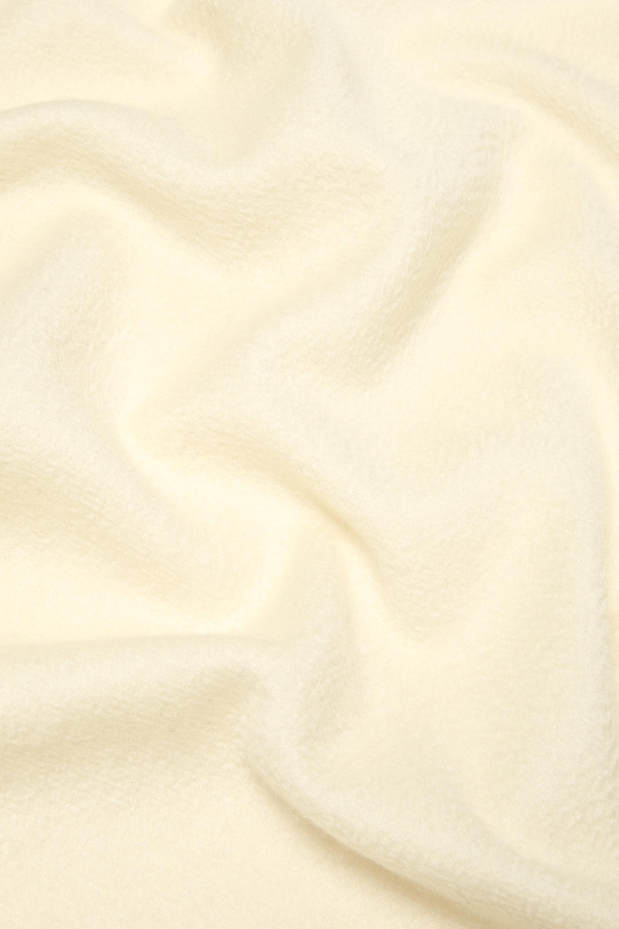 Fringed 100% cashmere knit scarf