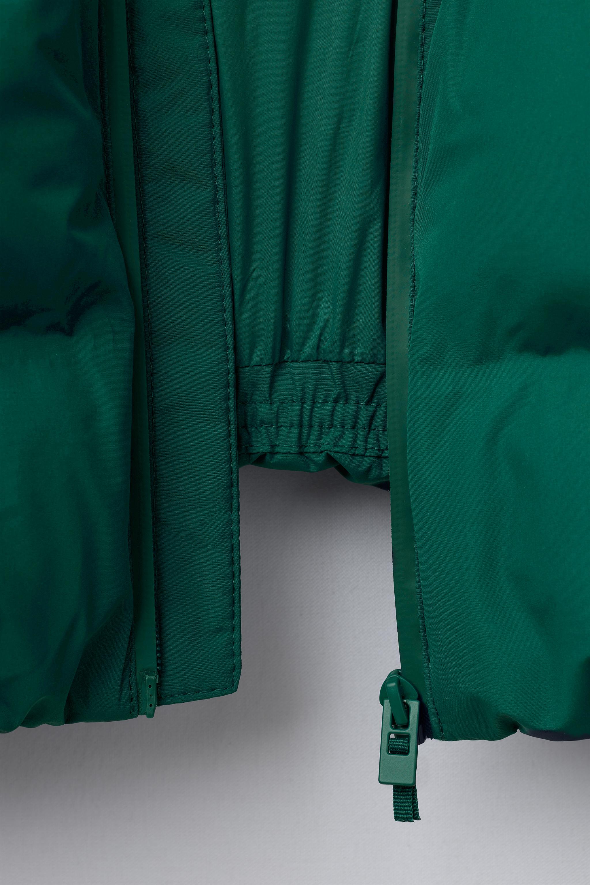 WATER REPELLENT LABEL PUFFER COAT