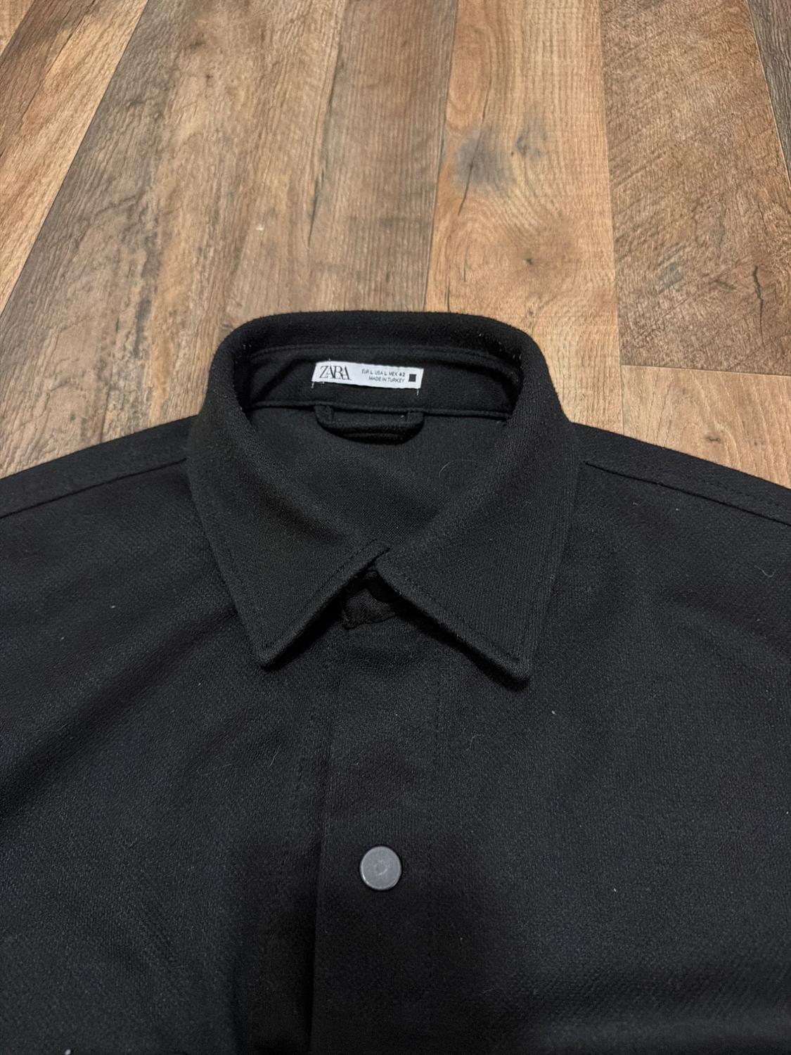 STRETCH POCKET OVERSHIRT - Image 2