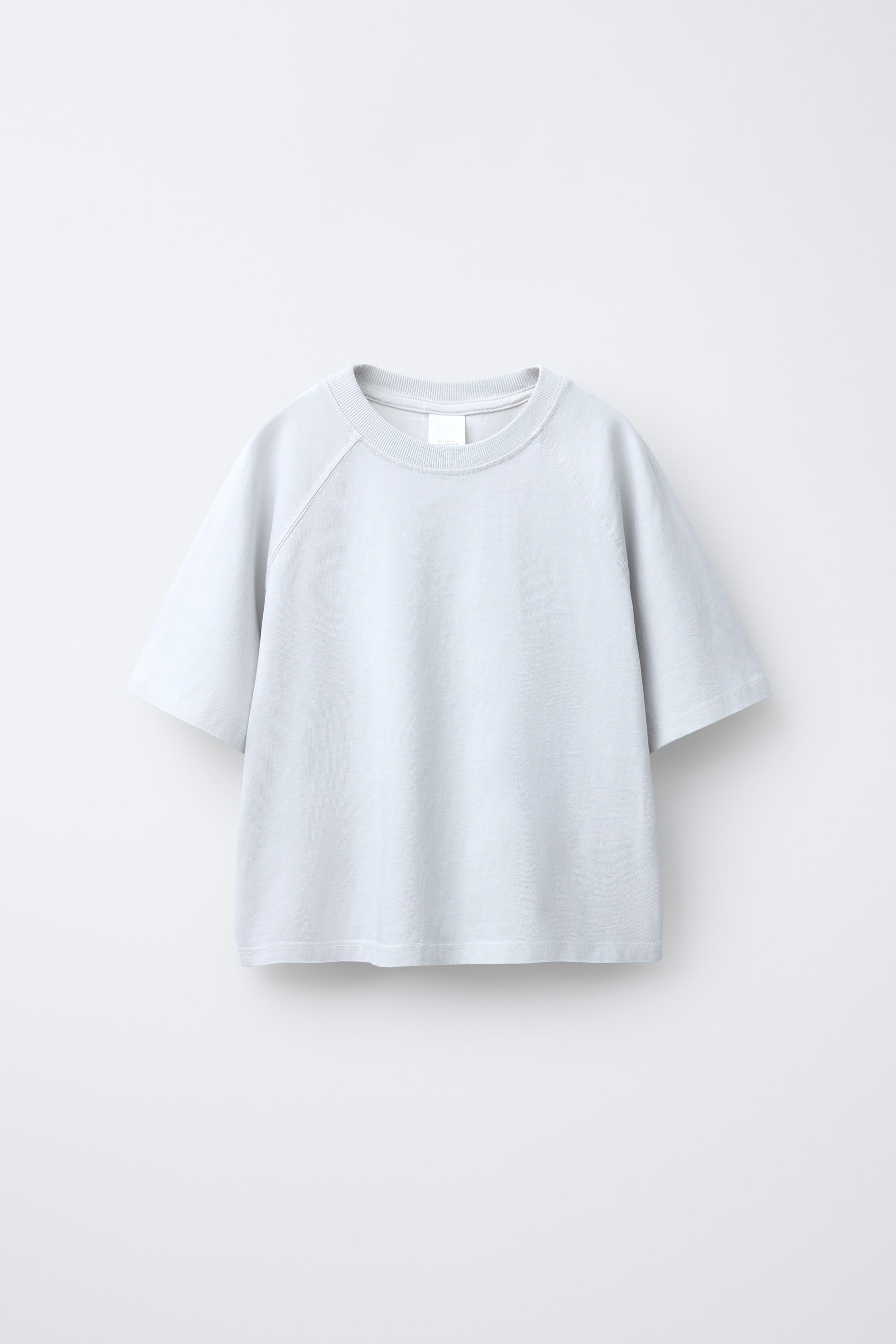 ENSEMBLE T-SHIRT ÉPAIS ET LEGGING FLARE CÔTELÉ EFFET DÉLAVÉ