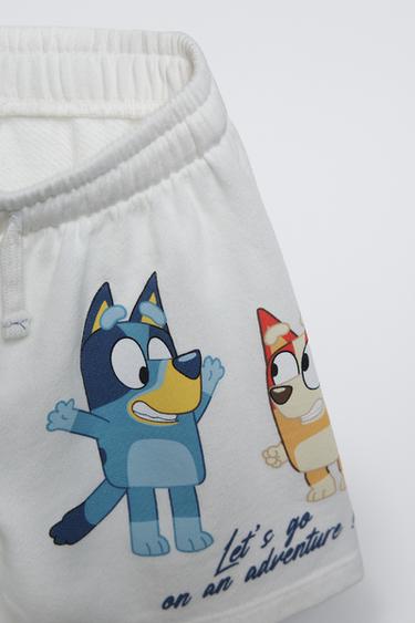 BLUEY © LUDO STUDIO BERMUDA SHORTS - White by Zara - Image 2