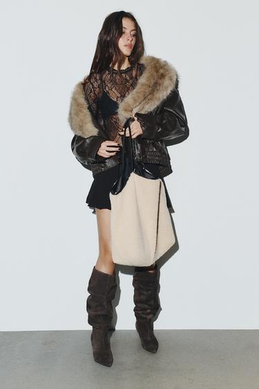 SHOPPER RÉVERSIBLE - Noir de Zara - Image 1