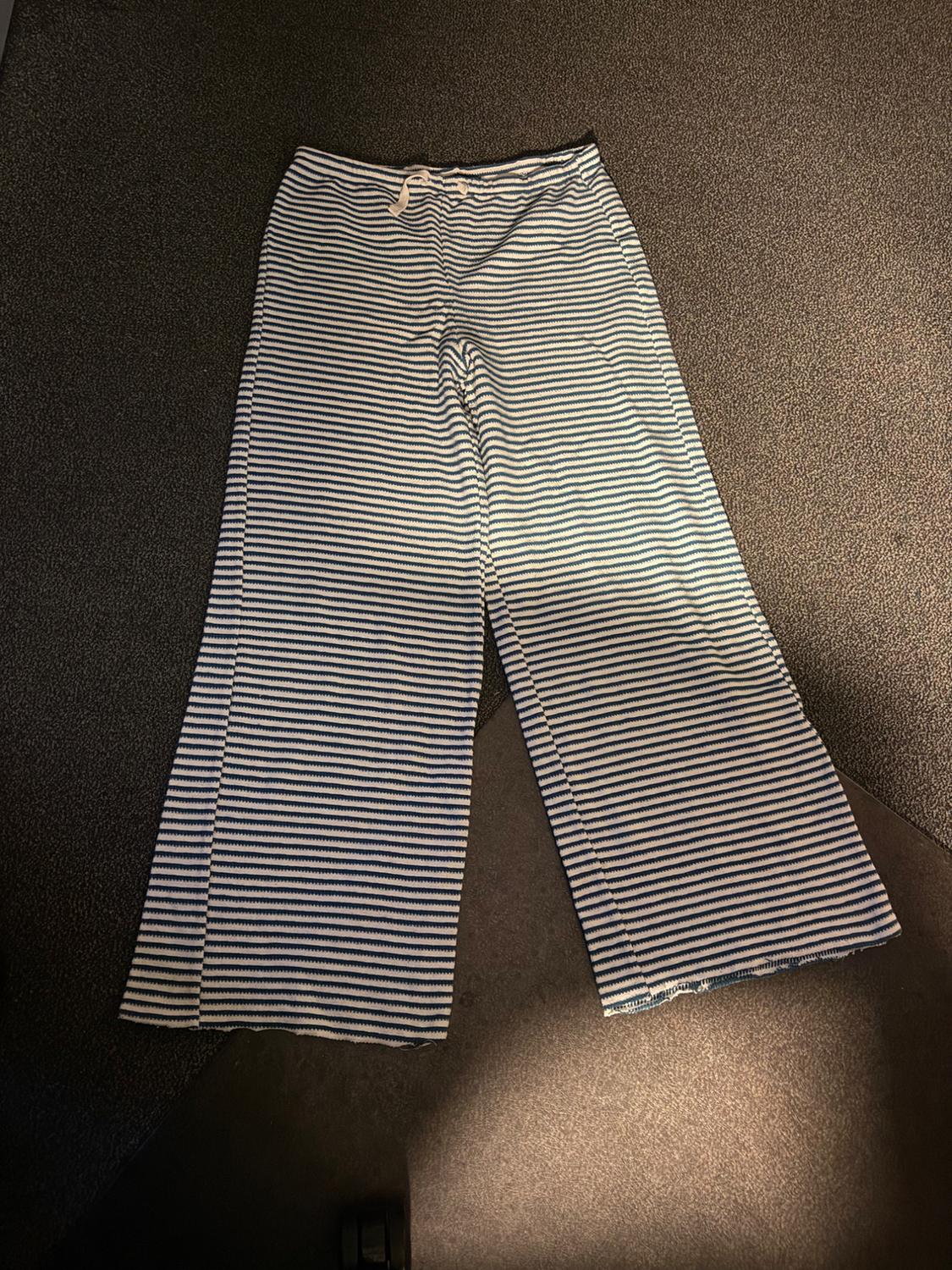 TEXTURED JACQUARD PANTS