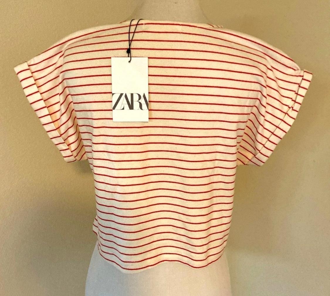 CAMISETA CROP RAYAS - Image 3