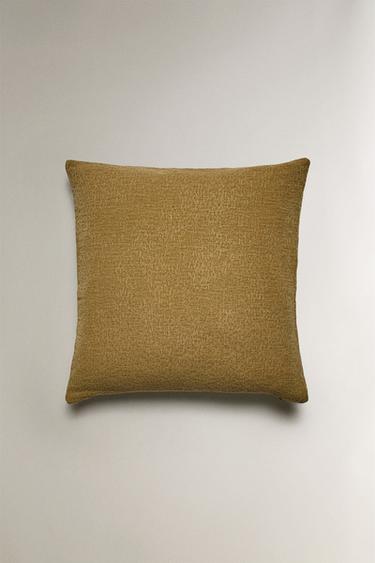 TEXTURED CUSHION COVER - Mustard by Zara - Image 2