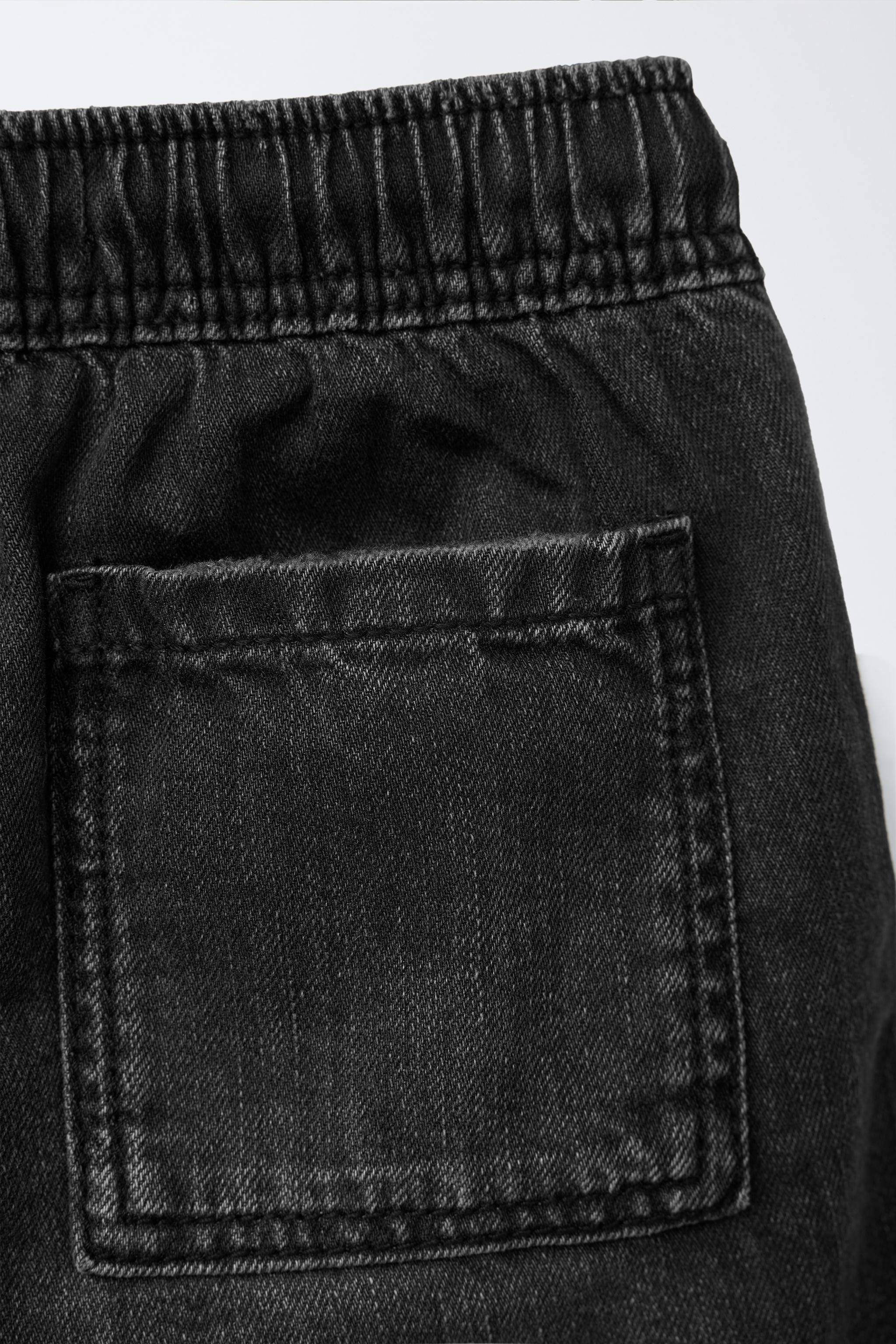 FLOWY DENIM SHORTS