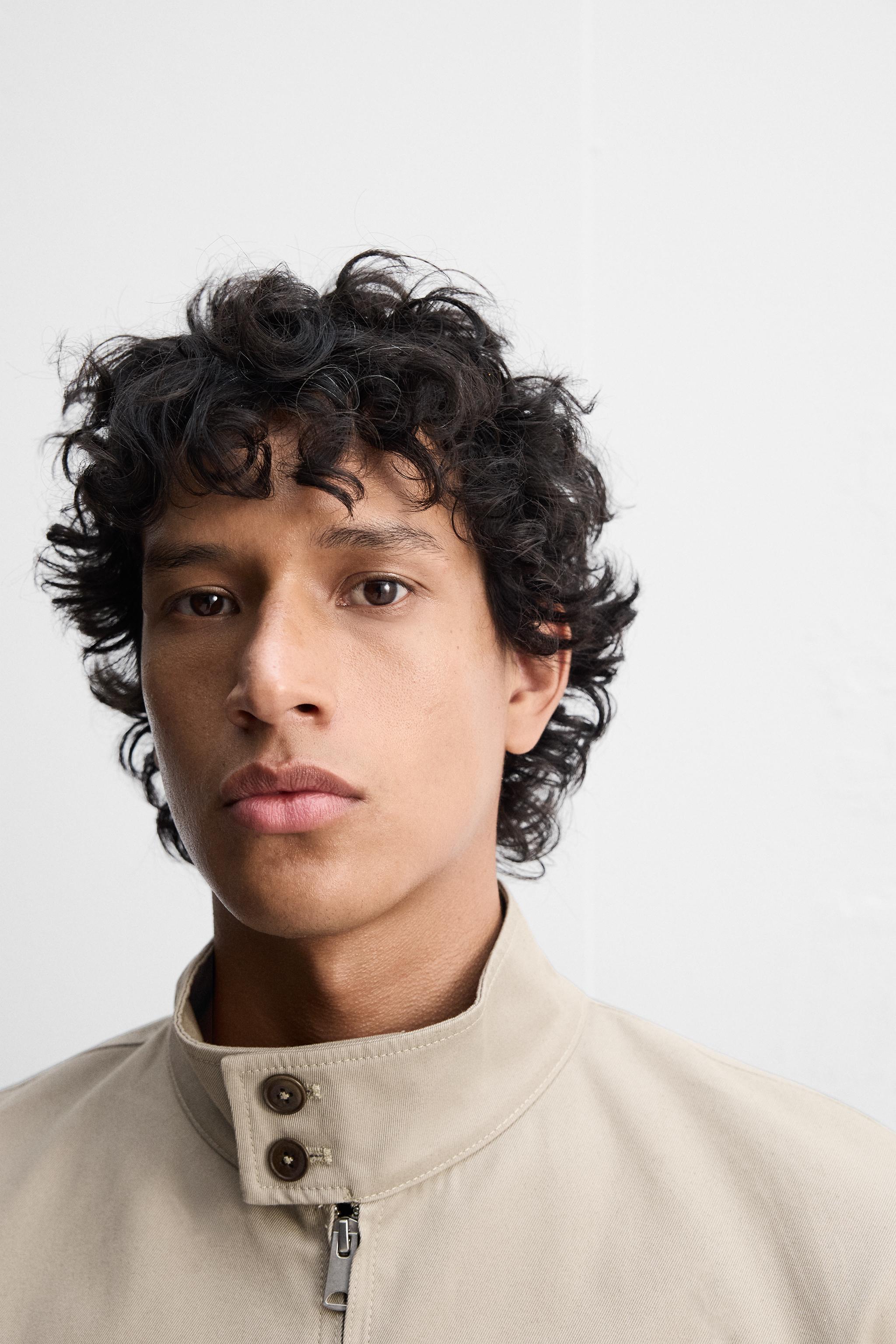COTTON BOMBER JACKET - Beige | ZARA United States