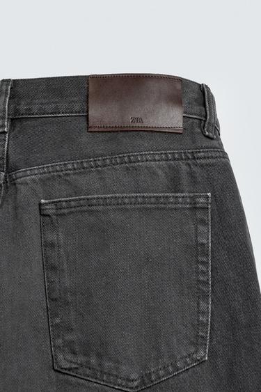 JEAN RELAXED STRAIGHT FIT - Gris moyen de Zara - Image 10