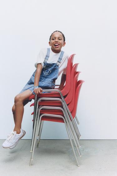 LILO & STITCH © DISNEY DENIM DUNGAREES - Blue by Zara