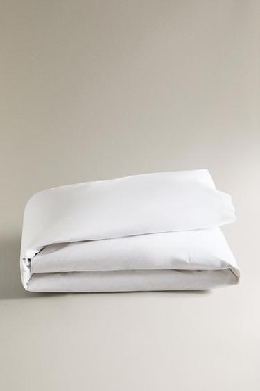 OVERLOCK DUVET COVER - White by Zara - Image 5