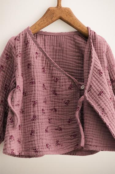 ZARA TIMELESS - FLORAL TEXTURED SET - Dark pink by Zara - Image 2