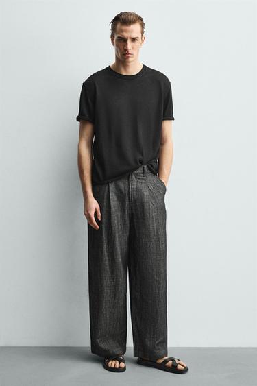 SANDALIA TIRAS - Negro de Zara - Imagen 0