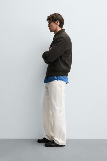 BLOUSON BOMBER BIMATIÈRE - Kaki foncé de Zara - Image 3