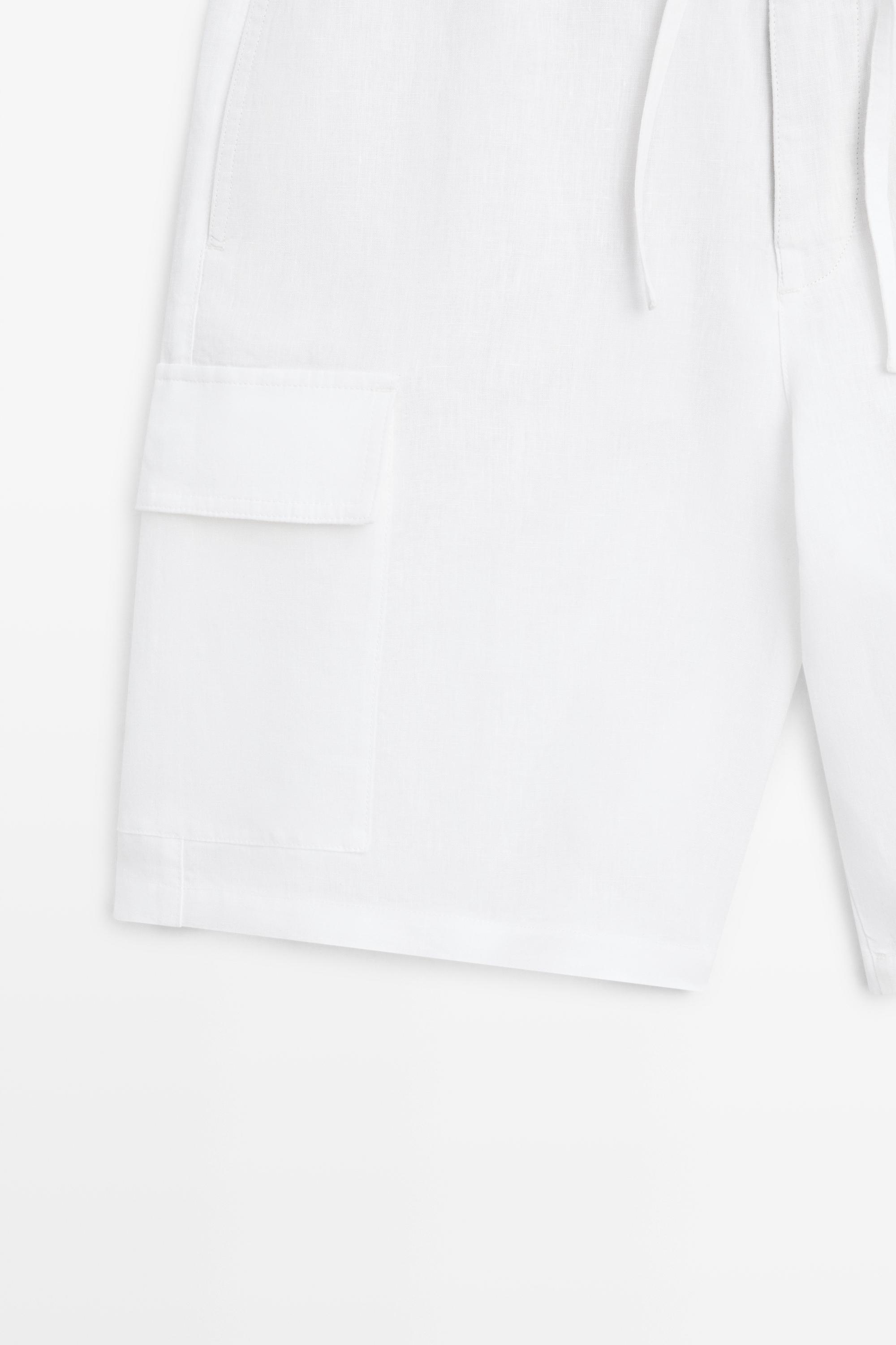 Bermuda cargo 100 % lin