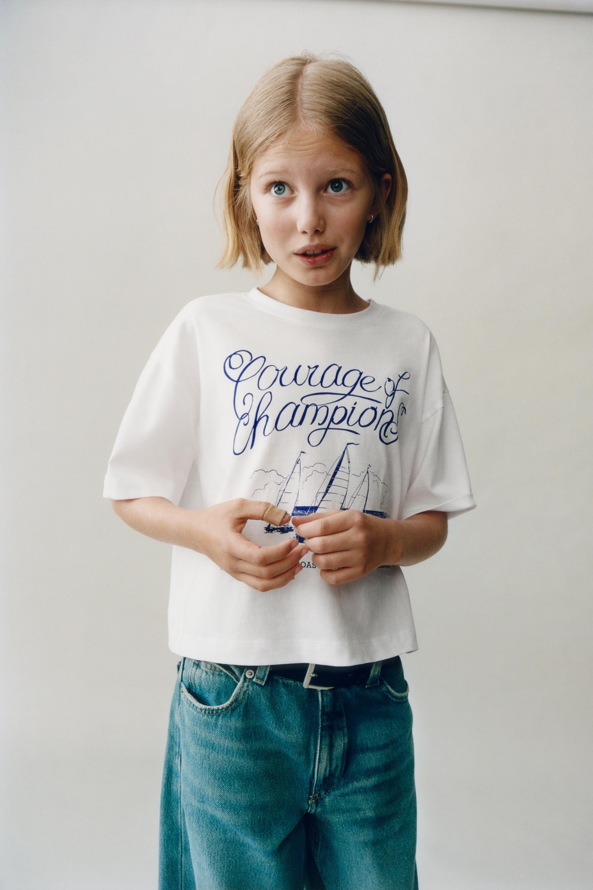 スペイン発送 ZARA ストライプパッチTシャツ ホワイトマリン スペイン発送 ZARA ストライプパッチTシャツ ホワイトマリン