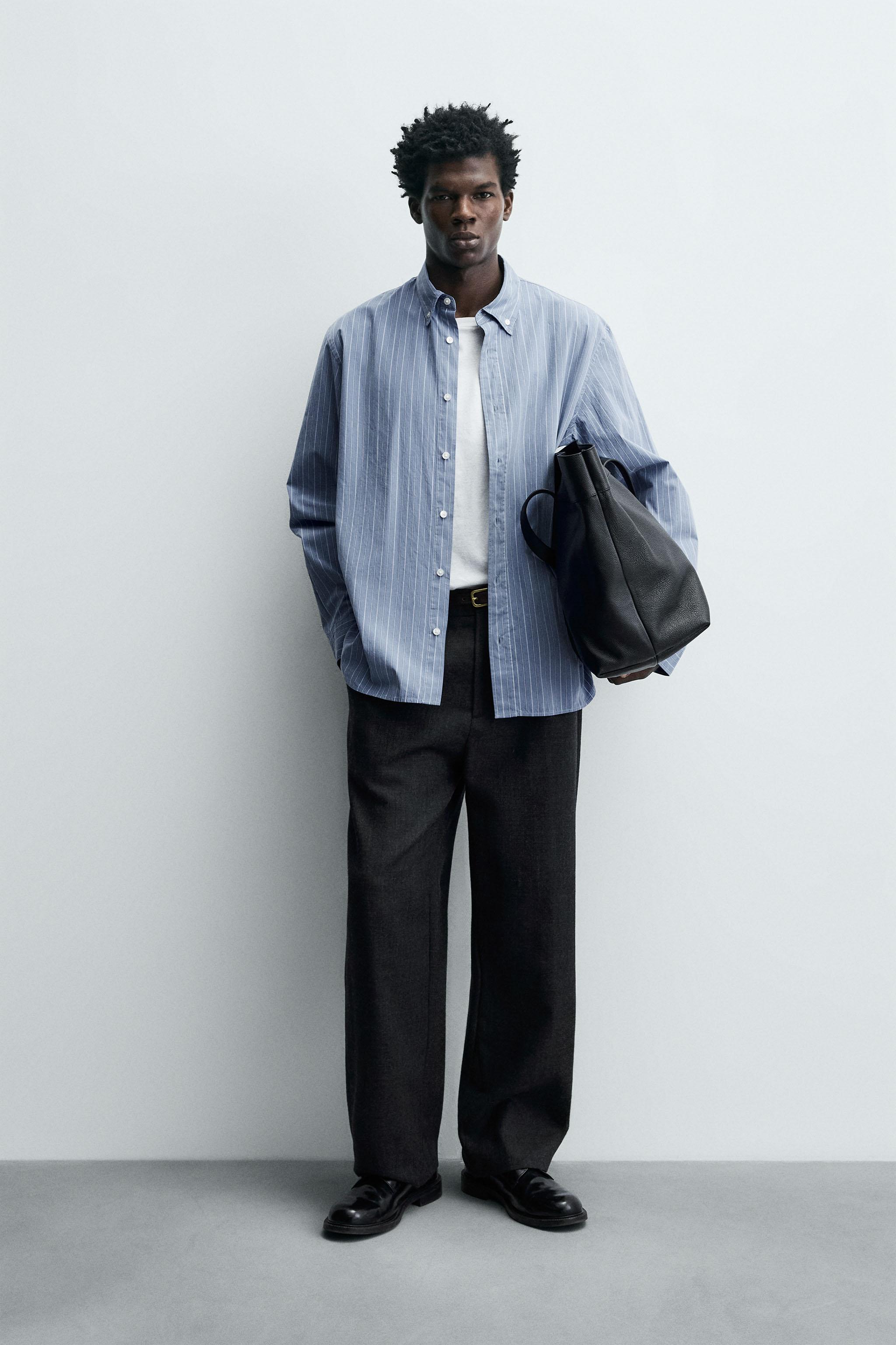 CHEMISE STRUCTURÉE À RAYURES