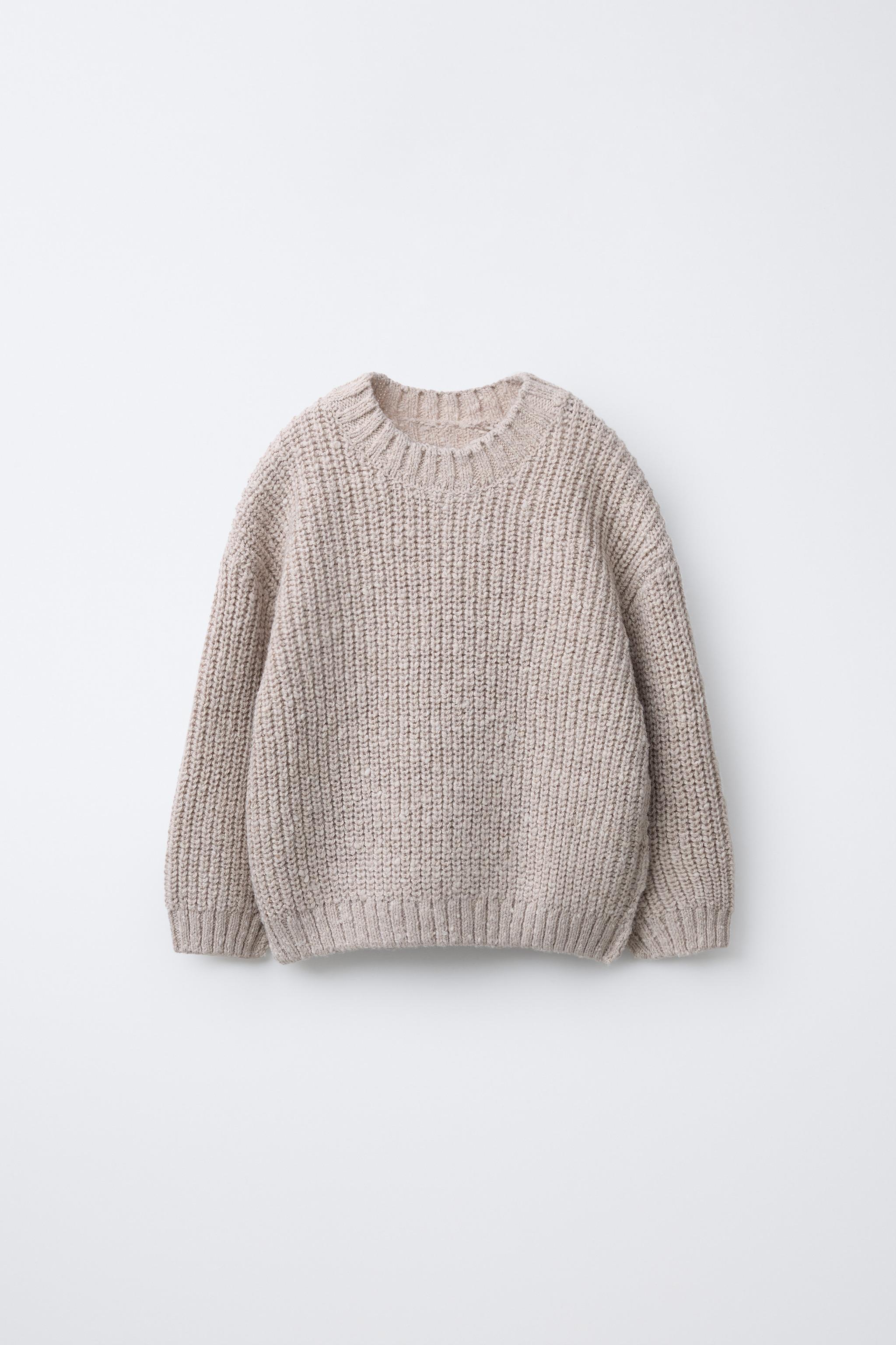 CHUNKY KNIT JUMPER WITH WOOL