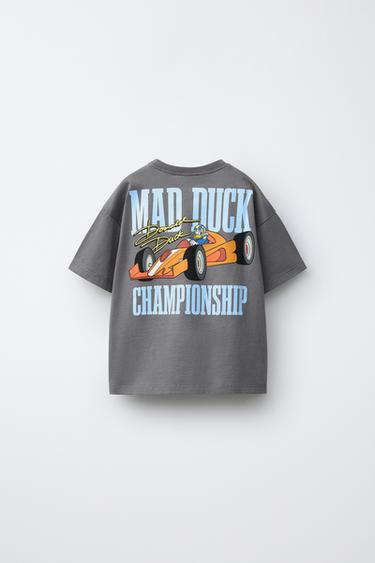 DONALD DUCK RACE © DISNEY T-SHIRT - Anthracite grey by Zara