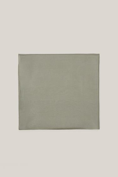 Zara Silk scarf - LIMITED EDITION - Light green - Image 0