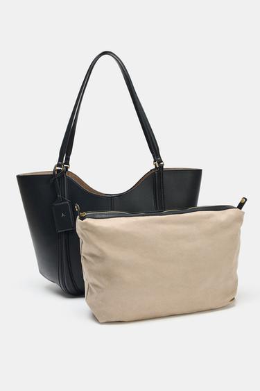 SAC MAXI SHOPPER - Noir de Zara - Image 3