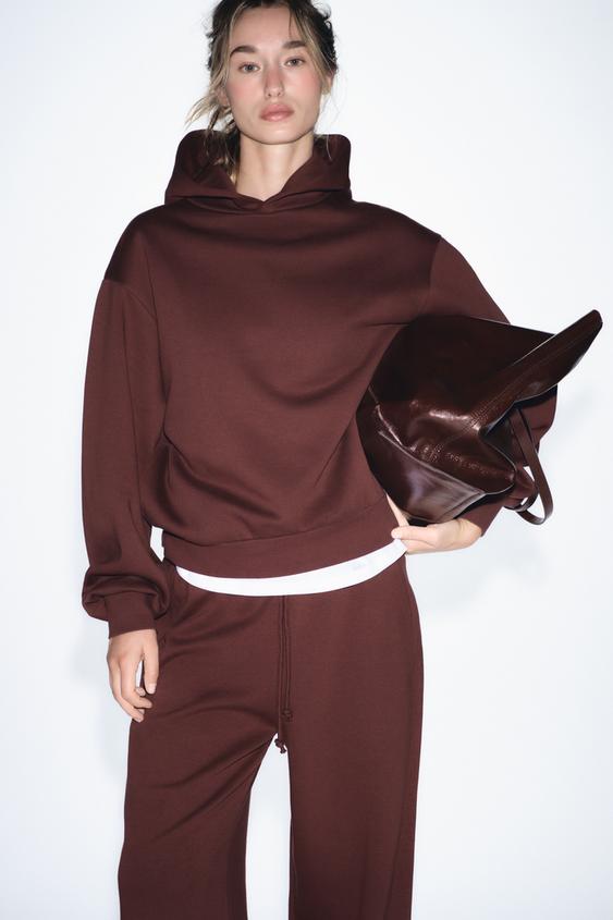 BASIC HOODED TRACKSUIT ZARA United States