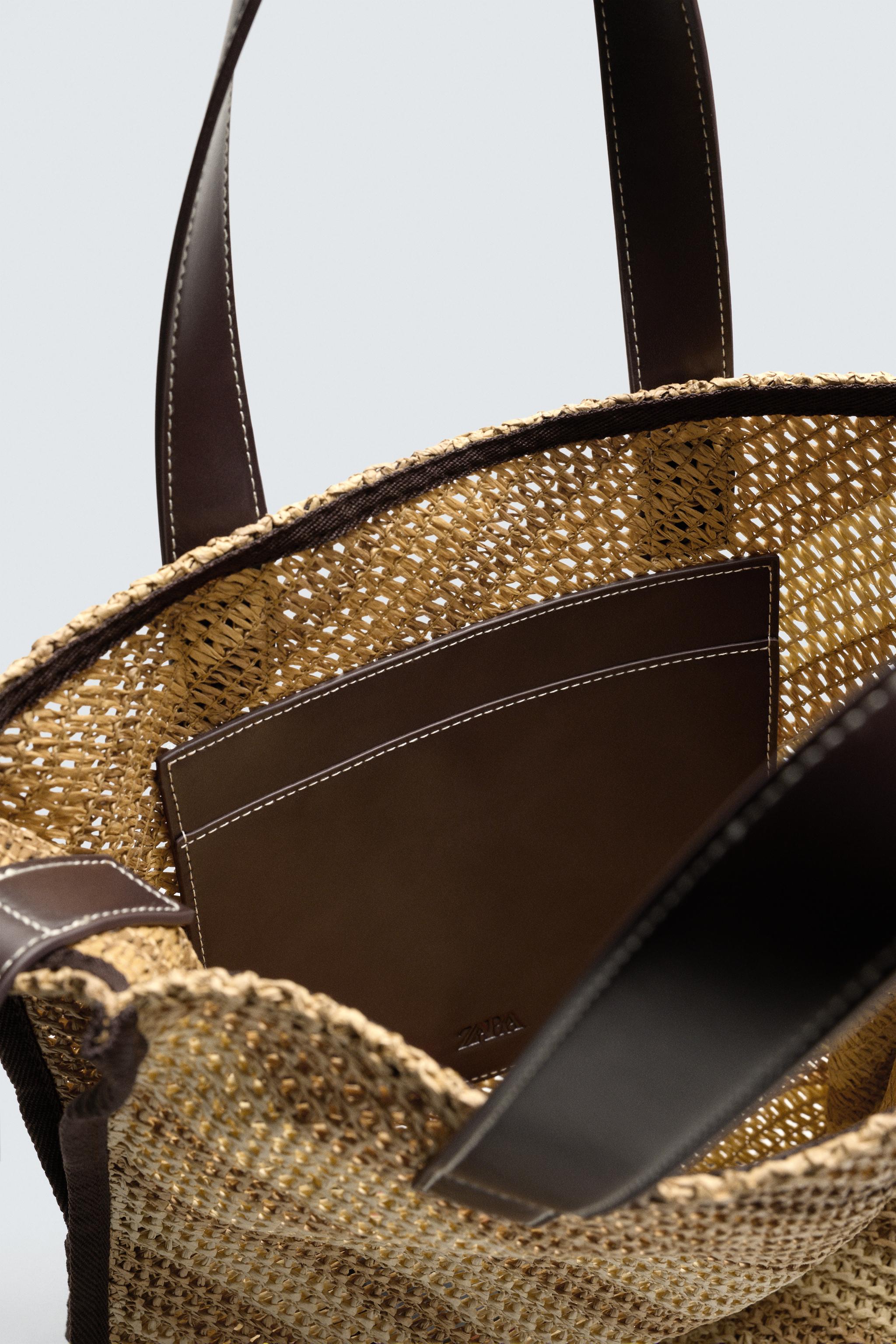 WOVEN SHOPPER BAG