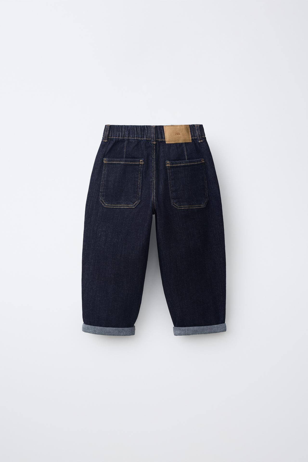 COMFORT BAGGY JEANS — Blue