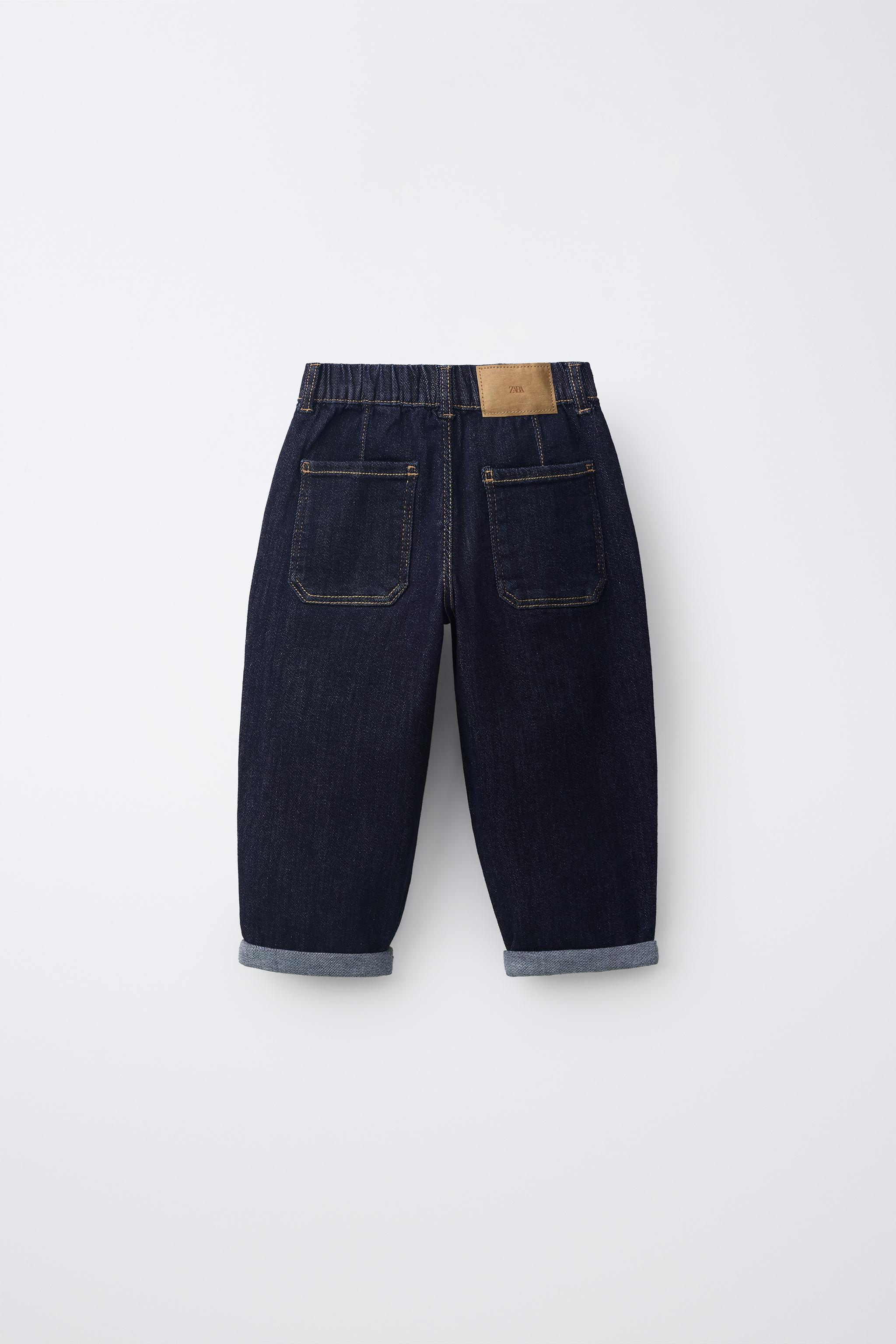 Детские джинсы Zara COMFORT BAGGY JEANS — фото 3