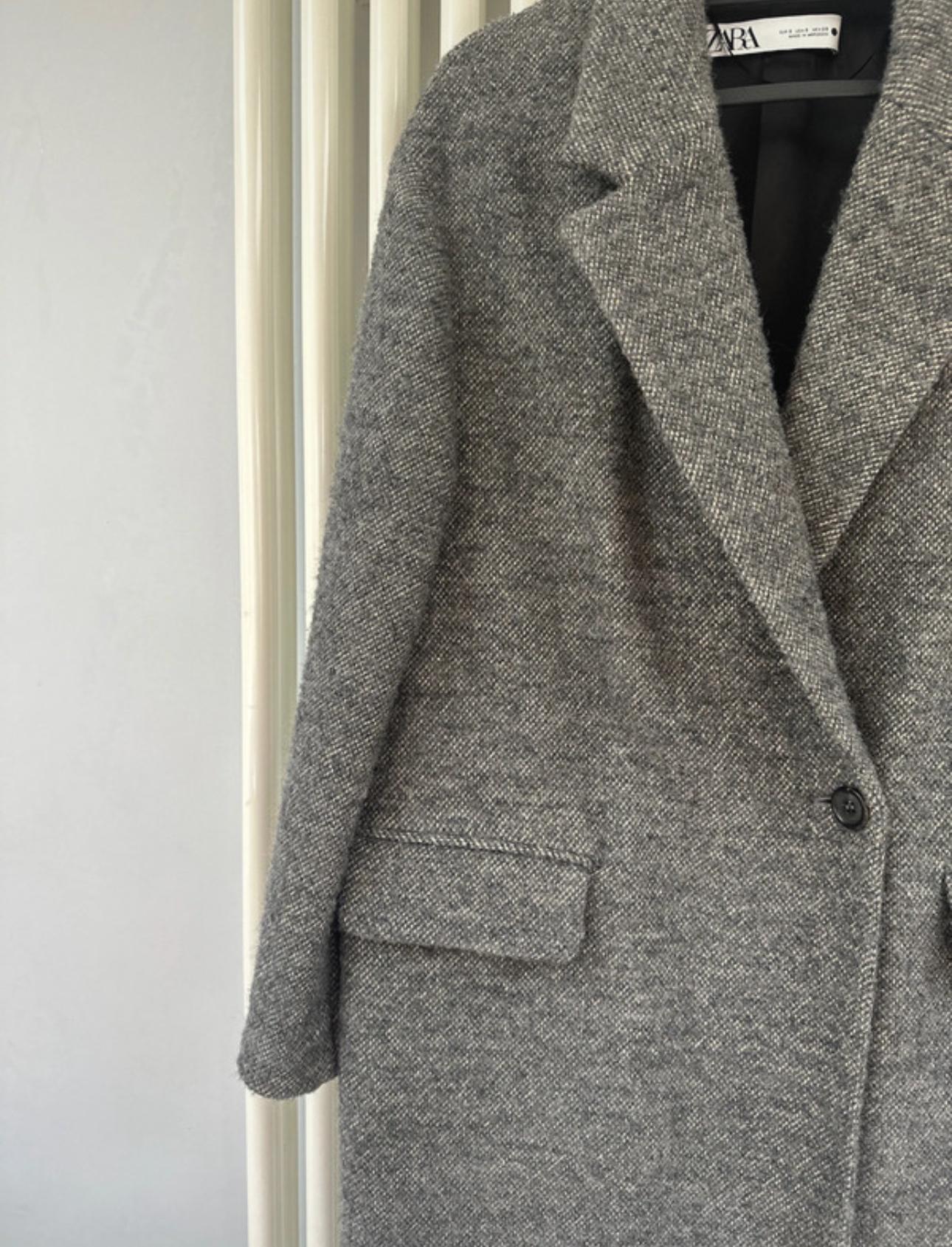 OVERSIZED COAT WITH WOOL