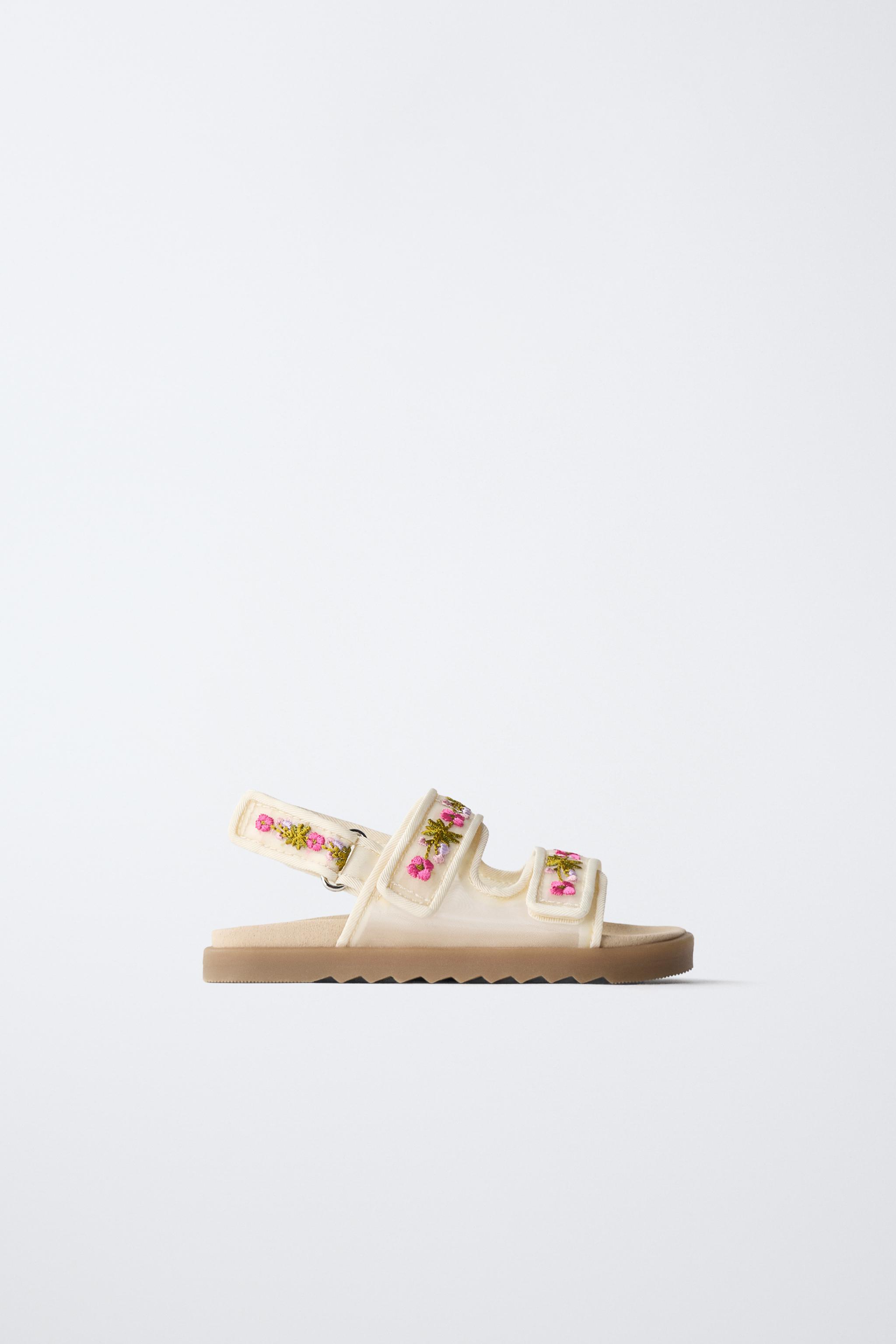 EMBROIDERED SANDALS