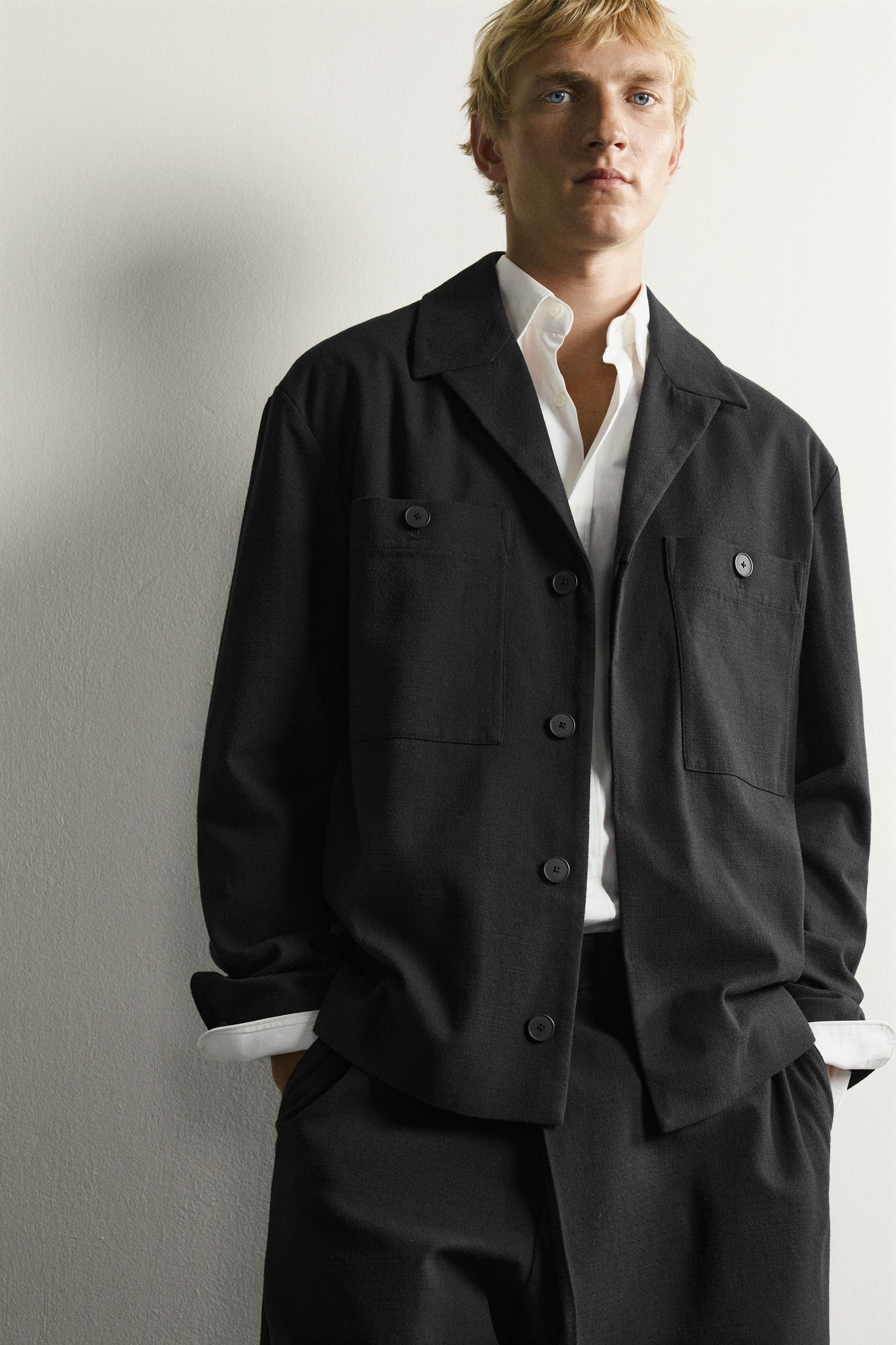 RELAXED FIT POCKET OVERSHIRT