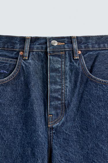 JEAN BAGGY FIT CHAMPION ® X ZARA - Bleu de Zara - Image 9