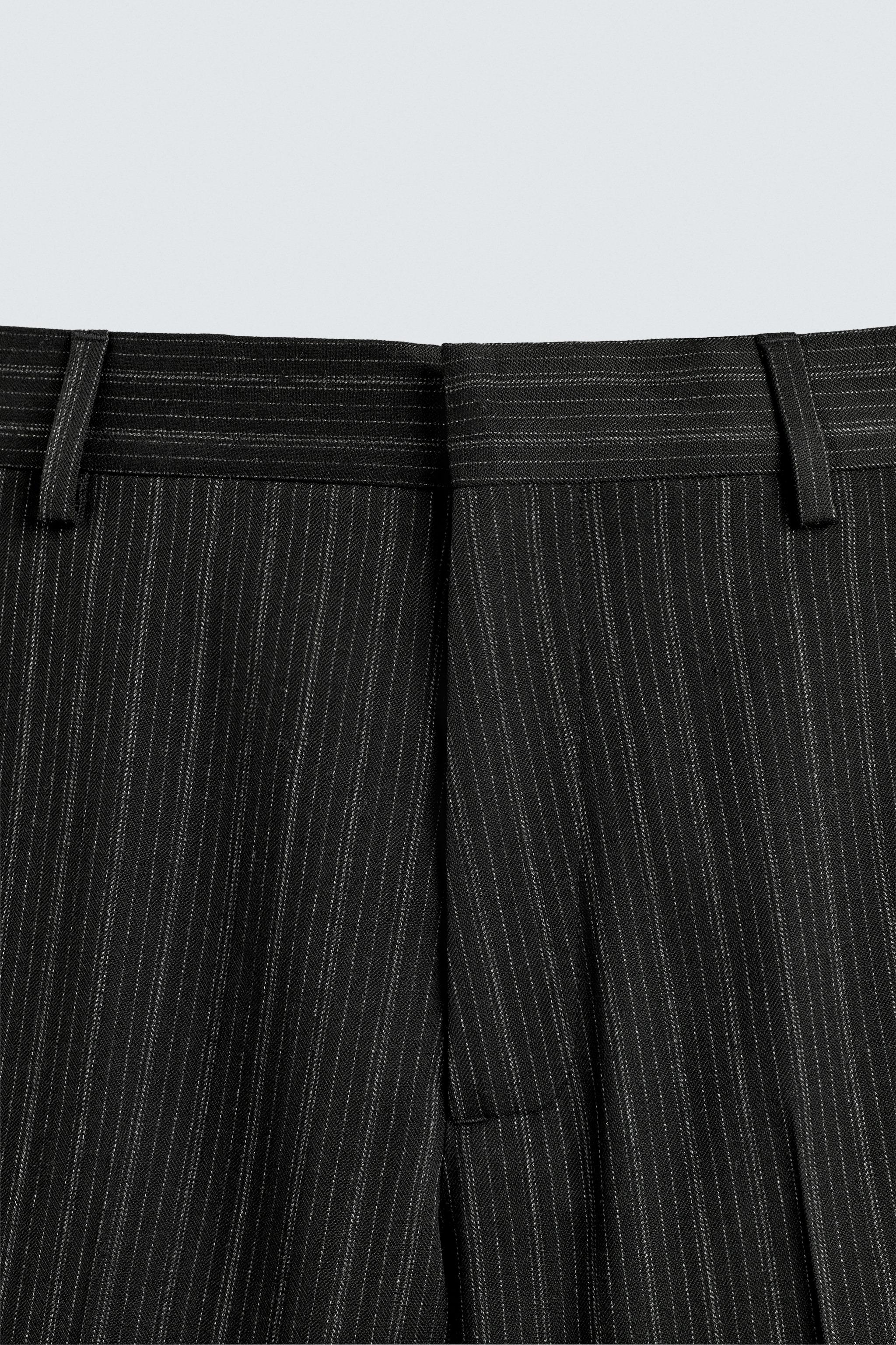 PANTALON DE COSTUME À RAYURES TENNIS