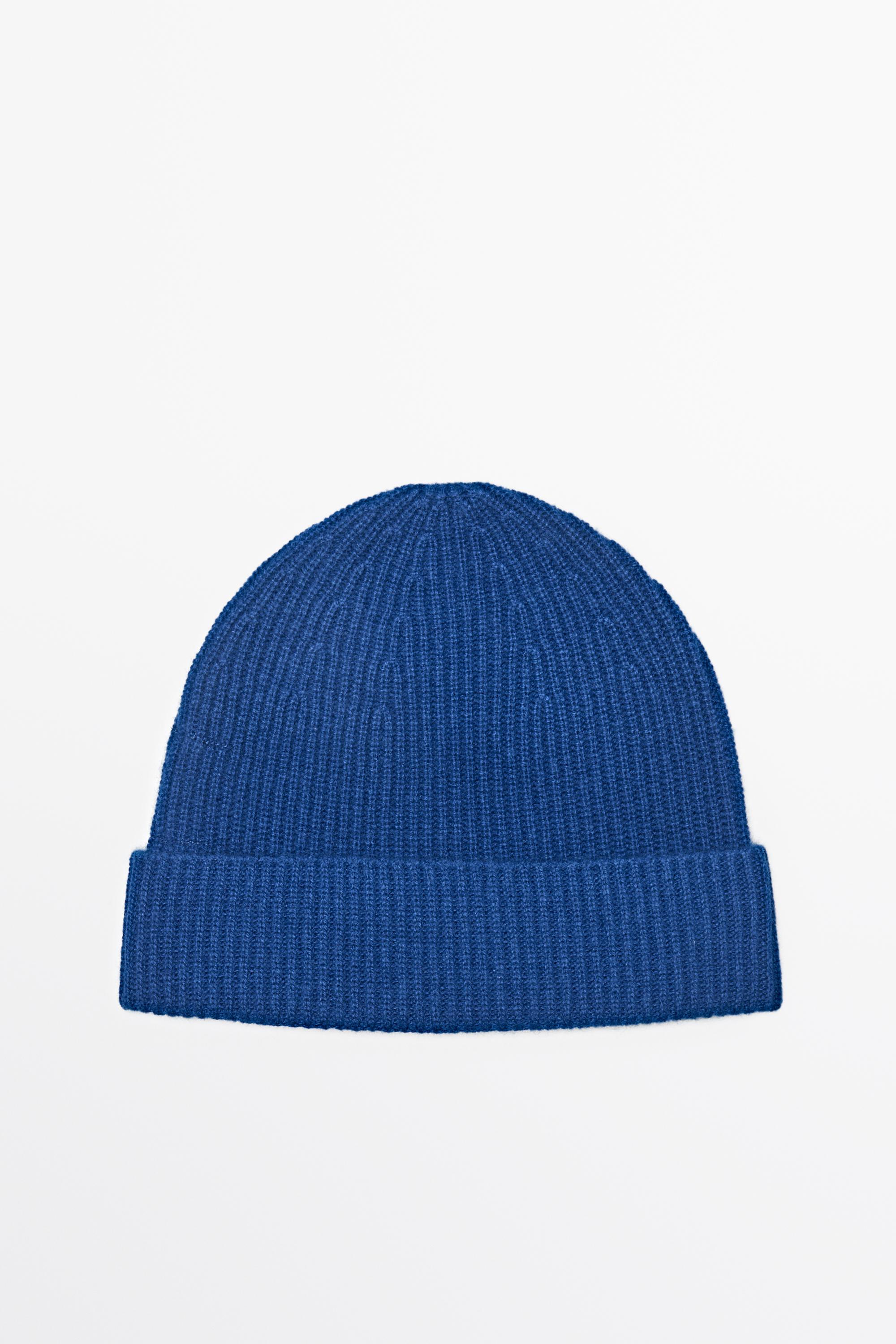 100% cashmere knit beanie