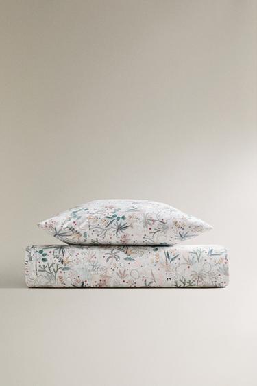 CHILDREN’S SEA PRINT DUVET COVER - Multicoloured by Zara