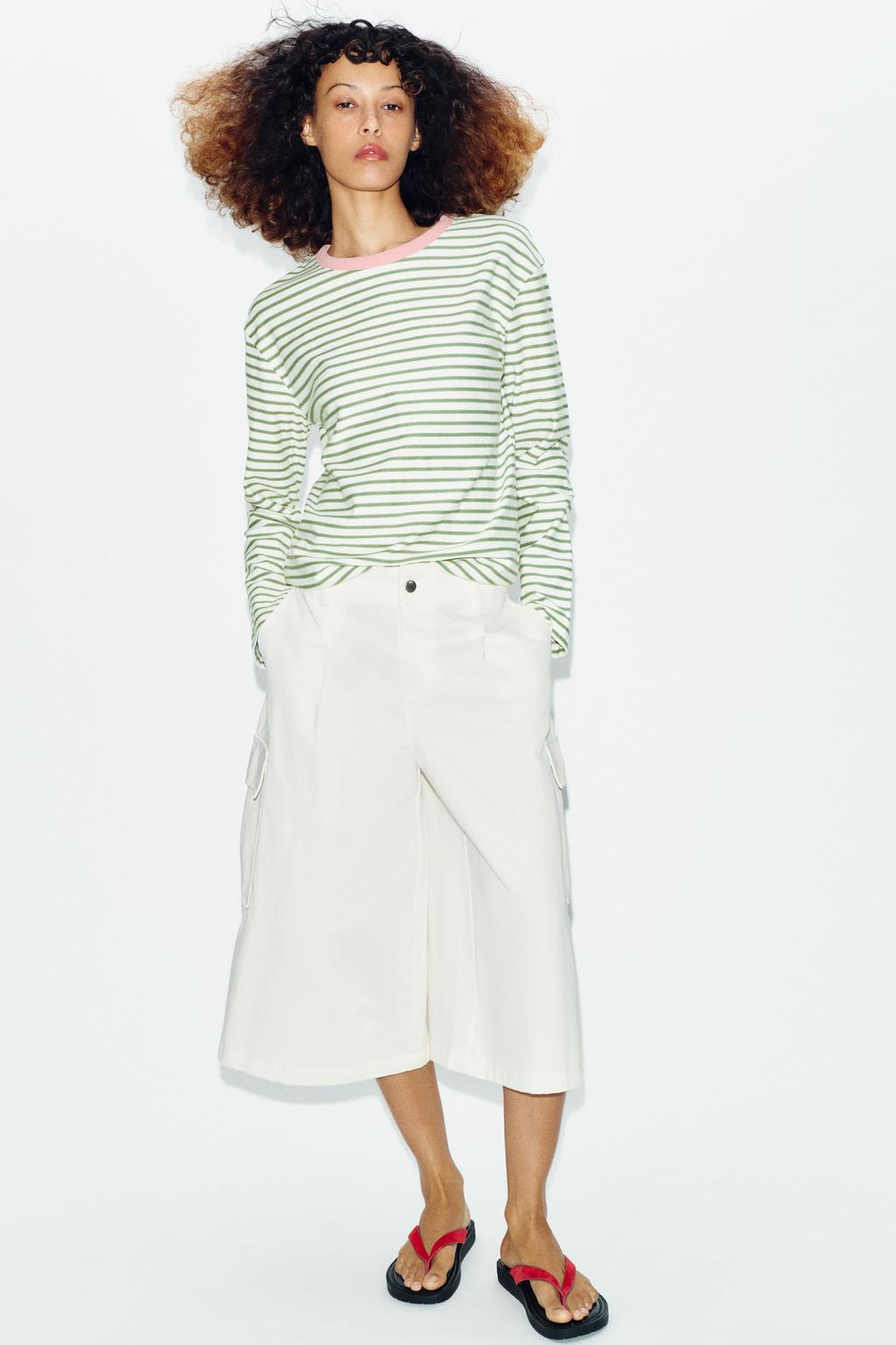 Long Sleeve Striped T-shirt