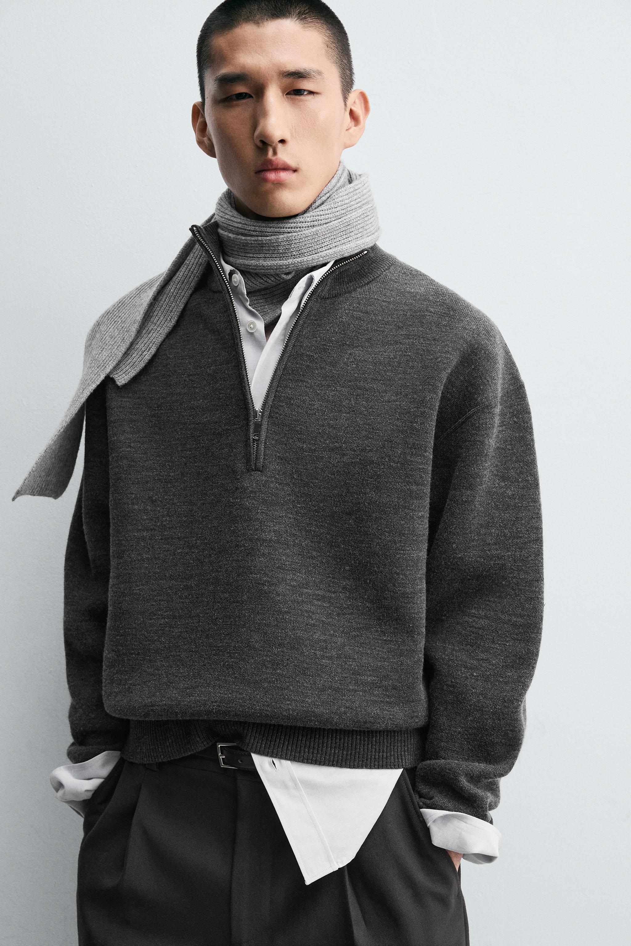 QUARTER-ZIP JUMPER